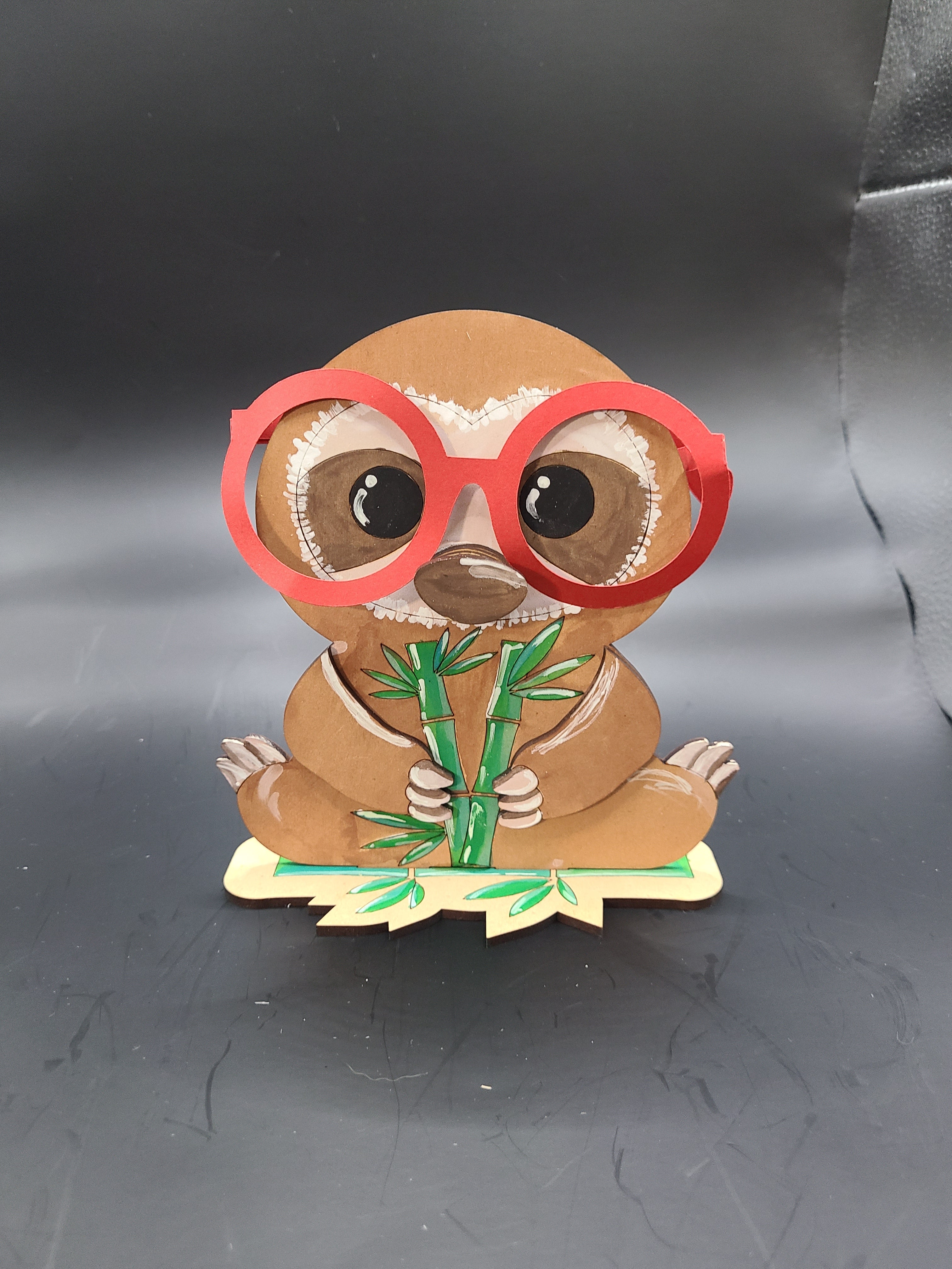 sloth eyeglass holder