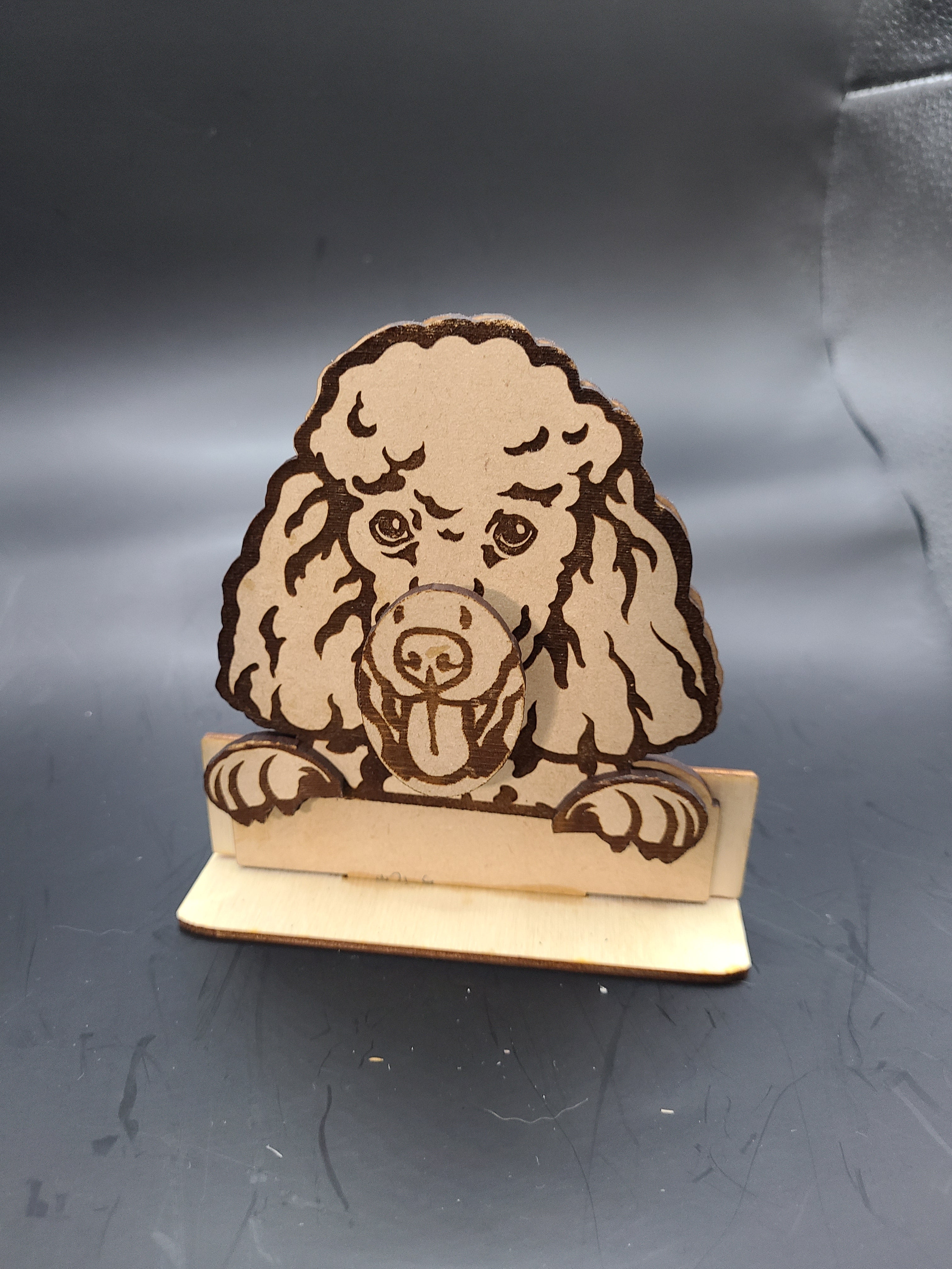 poodle eyeglass holder